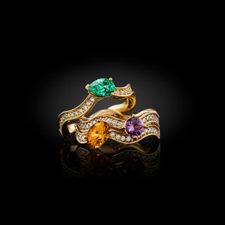 Smaragd & Diamant EUPHORIA Fancy Ring