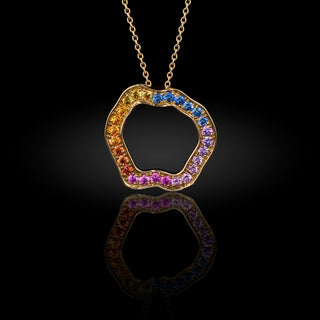 Rainbow Sapphire EUPHORIA Necklace